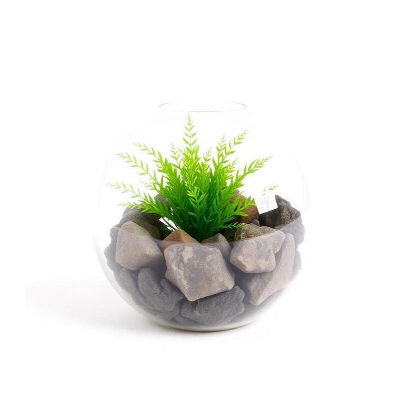 Dekoracja do terrarium z rośliną
